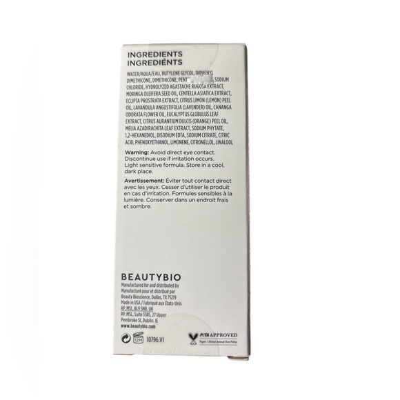 Beautybio The Zenbubble Bi-Phase Toner Serum NWT - Picture 3 of 4